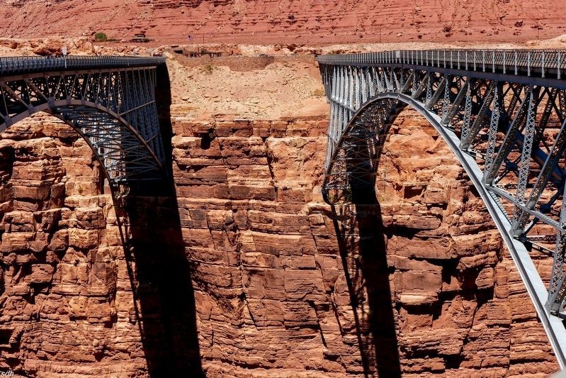 Navajo Bridge Marker image. Click for full size.