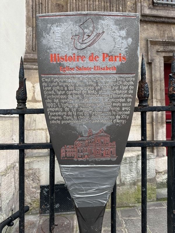 Eglise Saint-Elisabeth / Church of Saint Elizabeth Marker image. Click for full size.