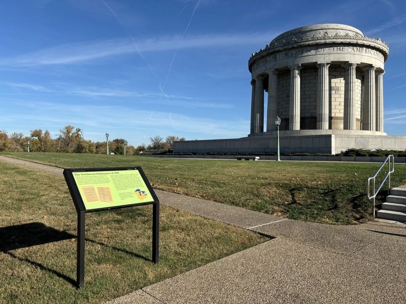 The Northwest Ordinance of 1787 Marker image. Click for full size.