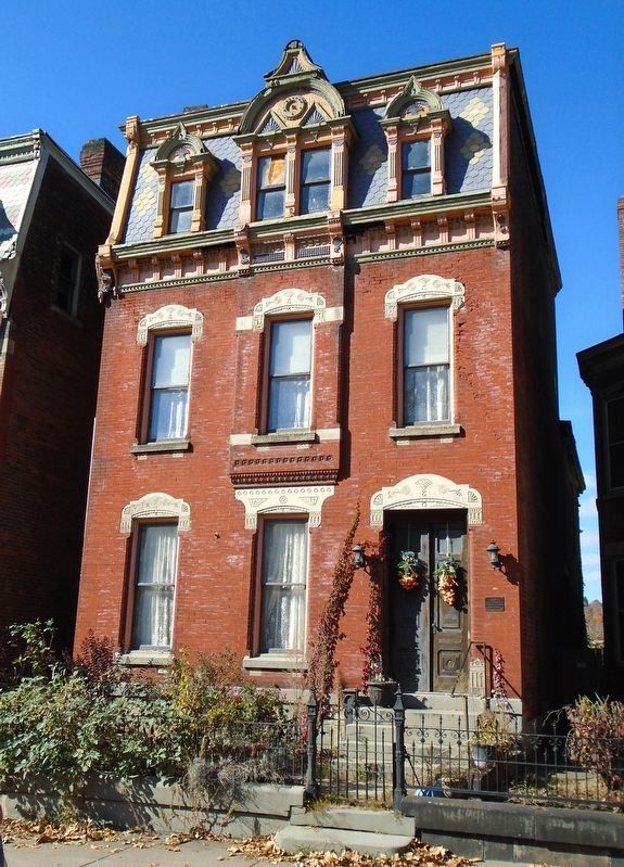 Bernard Klieves House and Marker image. Click for full size.