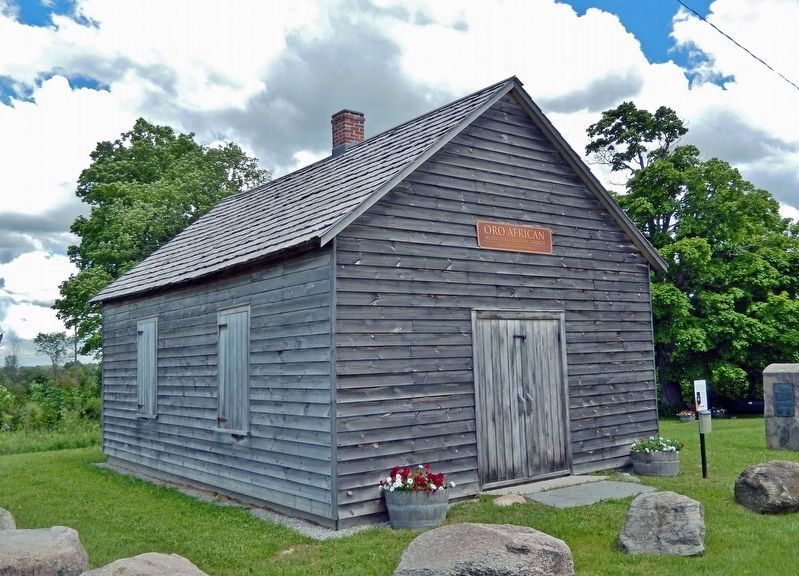 Oro African Methodist Episcopal Church<br>(<i>northwest elevation</i>) image. Click for full size.