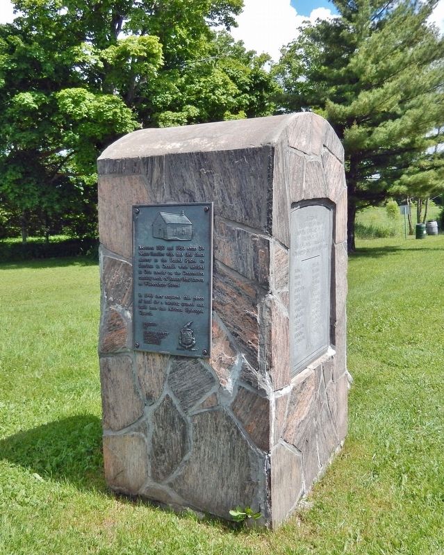 Between 1830 & 1850 some 24 Negro Families Settled in Oro Monument image. Click for full size.