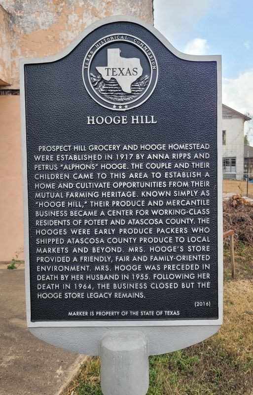 Hooge Hill Marker image. Click for full size.