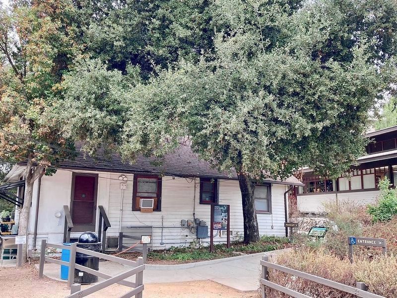 Original Nature Center and Marker. Click for full size. Original Nature Center and Marker image. Click for full size.