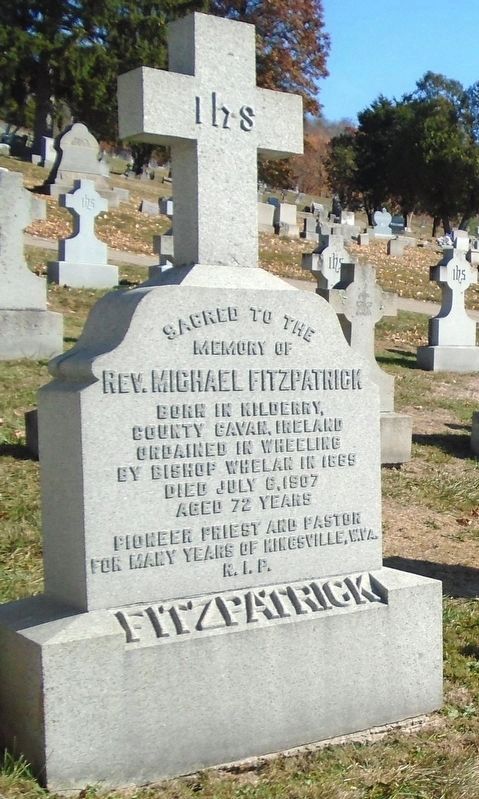 Rev. Michael J. Fitzpatrick Monument. Click for full size. Rev. Michael J. Fitzpatrick Monument image. Click for full size.