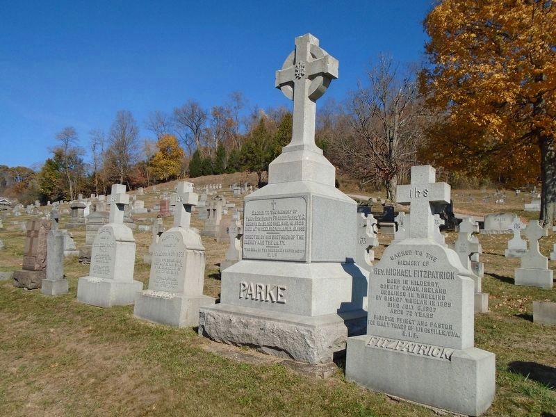 Rev. Michael J. Fitzpatrick Monument. Click for full size. Rev. Michael J. Fitzpatrick Monument image. Click for full size.