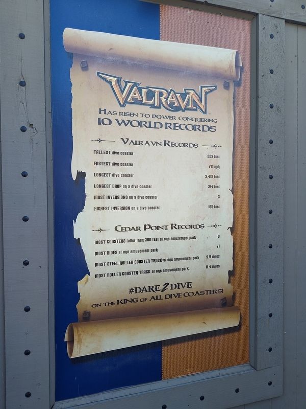 Valravn Legend Marker. Click for full size. Valravn Legend Marker image. Click for full size.
