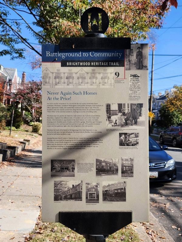 Never Again Such Homes At the Price! Marker image. Click for full size.