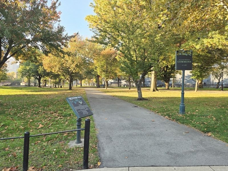 Allegheny Commons Marker image. Click for full size.