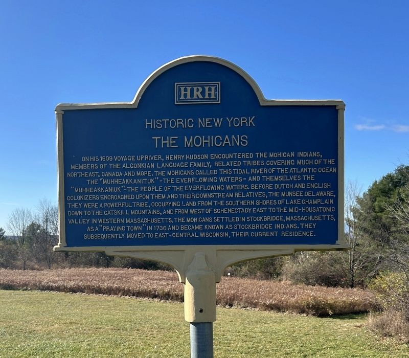 The Mohicans Marker image. Click for full size.