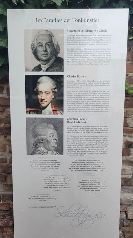 Im Paradies der Tonk�nstler / In the Paradise of Music Artists Marker image. Click for full size.