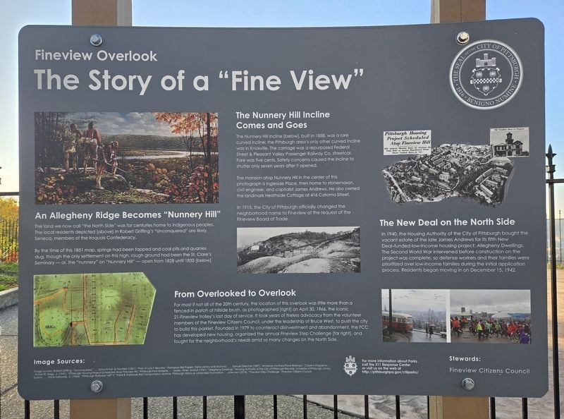 The Story of a "Fine View" Marker image. Click for full size.
