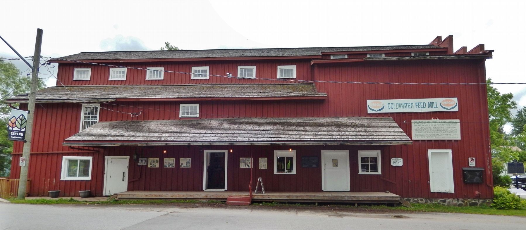 Coldwater Mill (<i>north elevation facing Mill Street</i>). Click for full size. Coldwater Mill (<i>north elevation facing Mill Street</i>) image. Click for full size.