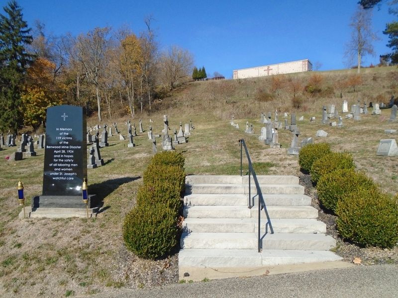 Benwood Mine Disaster Memorial image. Click for full size.