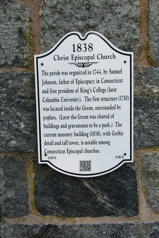 Christ Episcopal Church Marker image. Click for full size.
