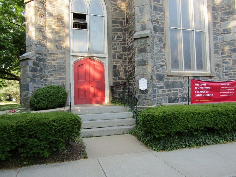 Christ Episcopal Church Marker image. Click for full size.