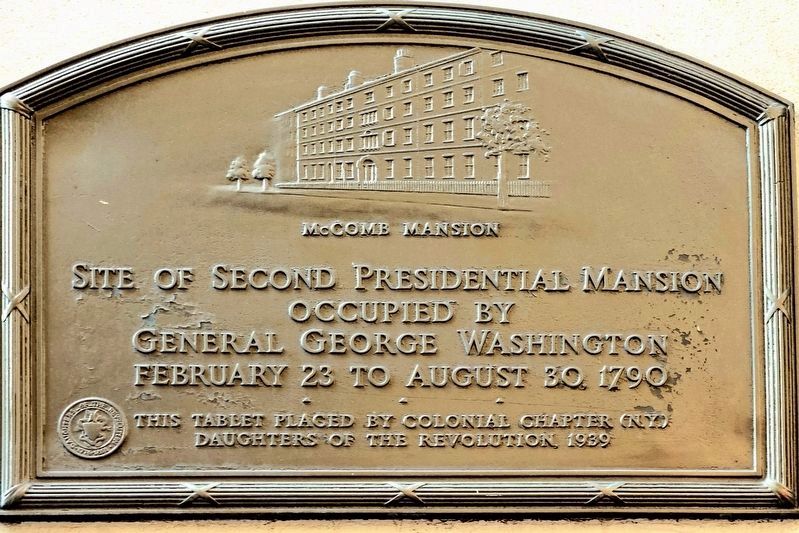 McComb Mansion Marker. Click for full size. McComb Mansion Marker image. Click for full size.