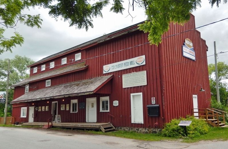 The Coldwater Mill (<i>northwest elevation</i>). Click for full size. The Coldwater Mill (<i>northwest elevation</i>) image. Click for full size.