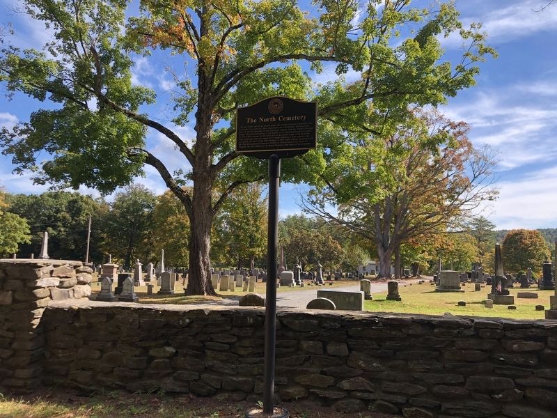 The North Cemetery Marker image. Click for full size.