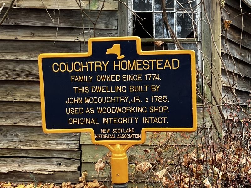 Coughtry Homestead Marker. Click for full size. Coughtry Homestead Marker image. Click for full size.
