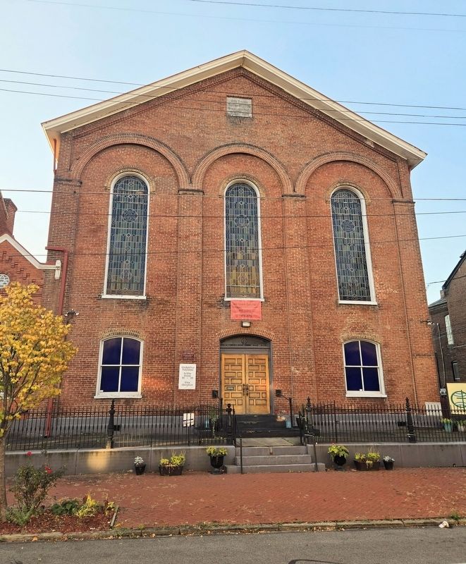 Victory Baptist Church, 1865 Marker. Click for full size. Victory Baptist Church, 1865 Marker image. Click for full size.