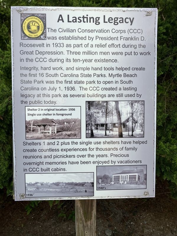 A Lasting Legacy Marker. Click for full size. A Lasting Legacy Marker image. Click for full size.
