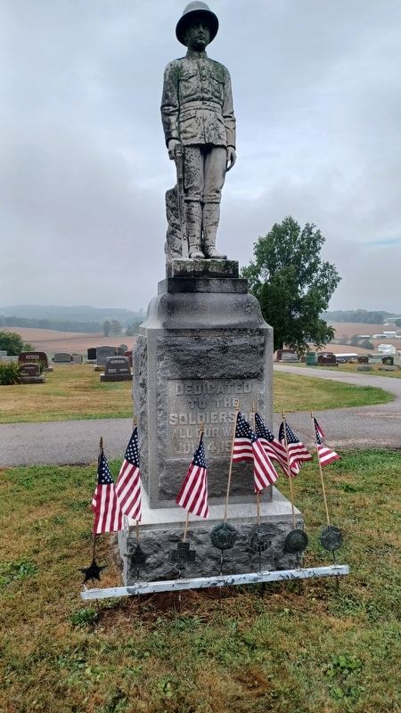 Dedicated To The Soldiers, Marker image. Click for full size.