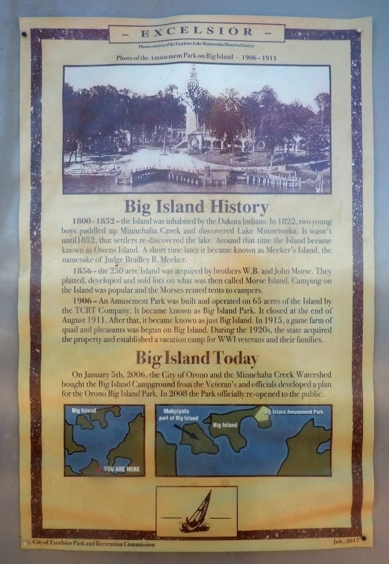 Big Island History Marker image. Click for full size.