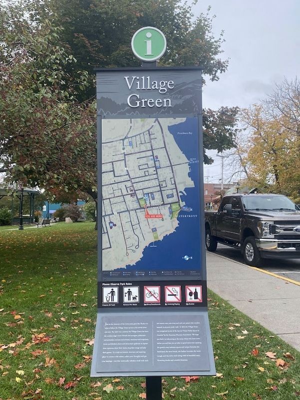 Village Green Marker image. Click for full size.