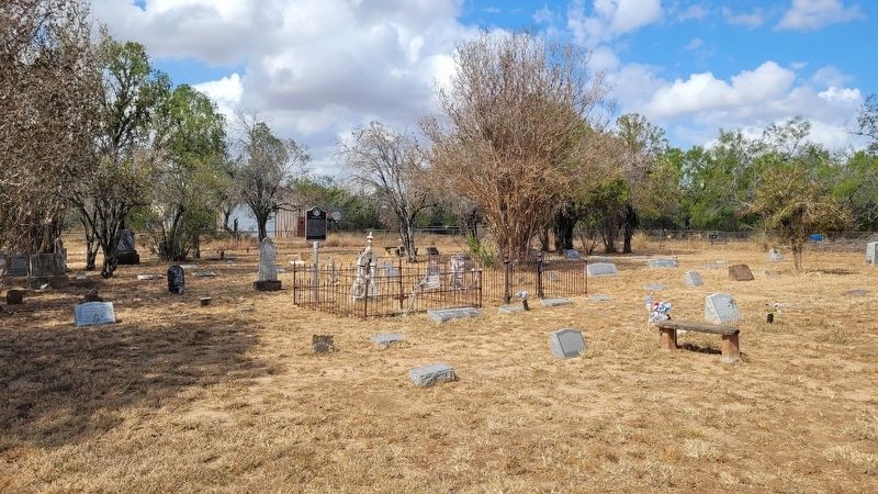 The view of the Robert E. Neill Marker in the Brite Cemetery image. Click for full size.