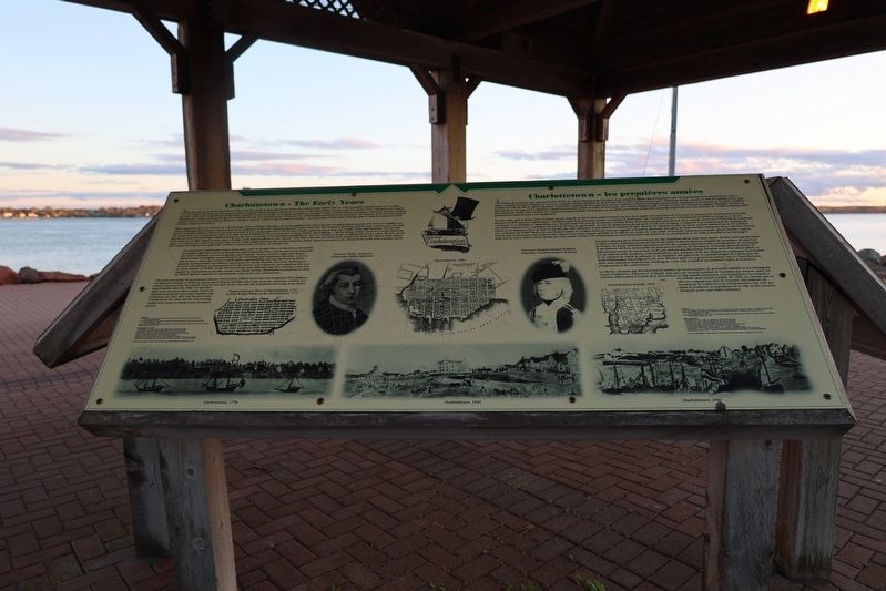 Charlottetown - The Early Years Marker. Click for full size. Charlottetown - The Early Years Marker image. Click for full size.