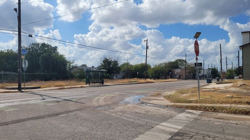 The view of the SNCC Legacy Project Marker from across the street. Click for full size. The view of the SNCC Legacy Project Marker from across the street image. Click for full size.