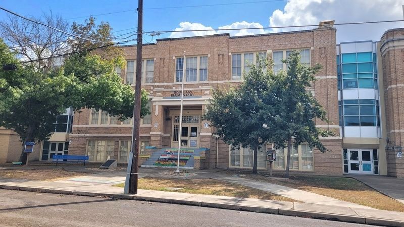 The view of the Frederick Douglass Elementary School from across the street. Click for full size. The view of the Frederick Douglass Elementary School from across the street image. Click for full size.