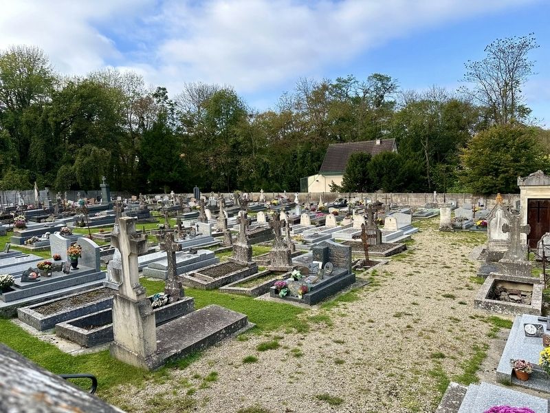 Section of the cemetery where Braille�s tomb is located image. Click for full size.