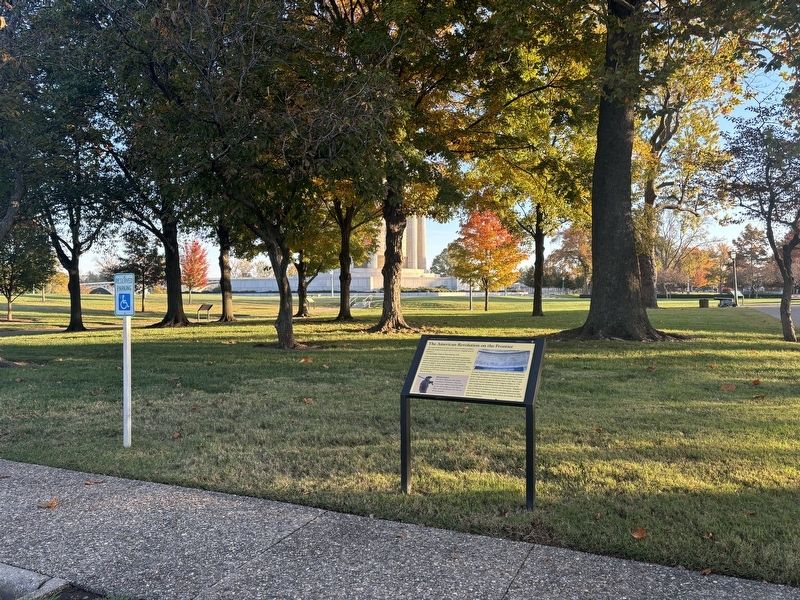 The American Revolution on the Frontier Marker image. Click for full size.