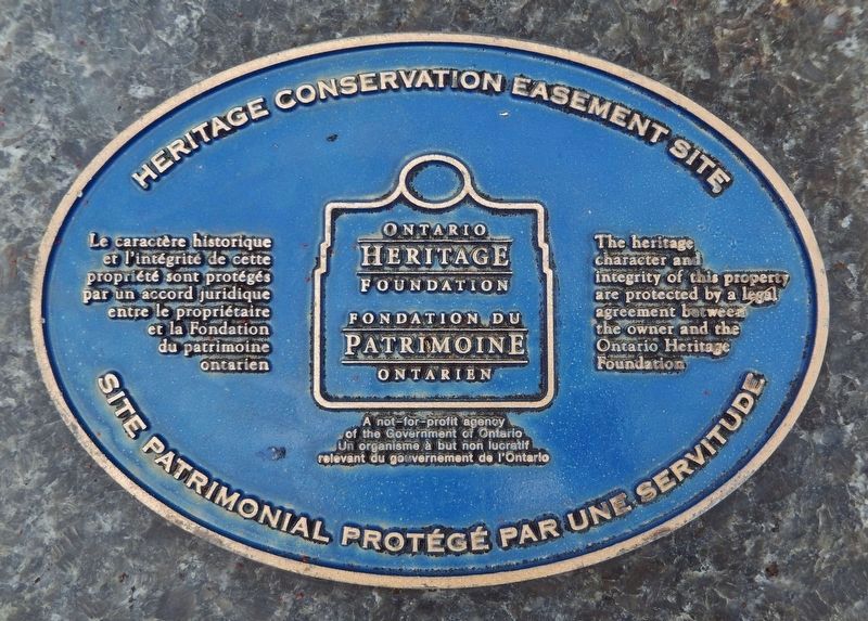 Heritage Conservation Easement Site Marker. Click for full size. Heritage Conservation Easement Site Marker image. Click for full size.