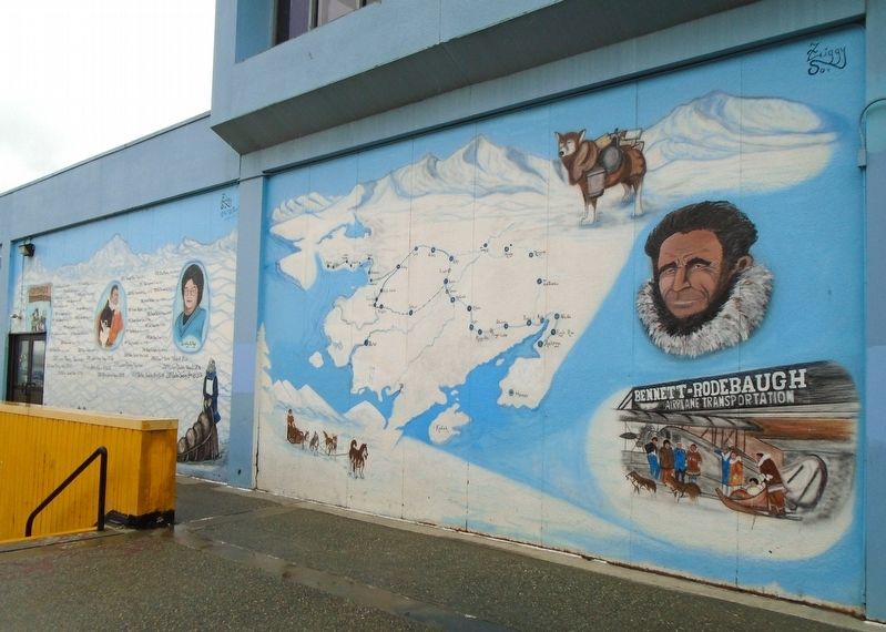 Iditarod Sled Dog Race History Mural. Click for full size. Iditarod Sled Dog Race History Mural image. Click for full size.