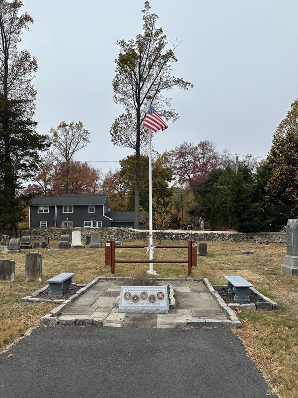 Veterans Memorial - wide view. Click for full size. Veterans Memorial - wide view image. Click for full size.