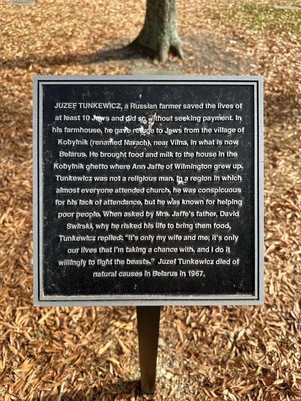 Juzef Tunkewicz Marker. Click for full size. Juzef Tunkewicz Marker image. Click for full size.