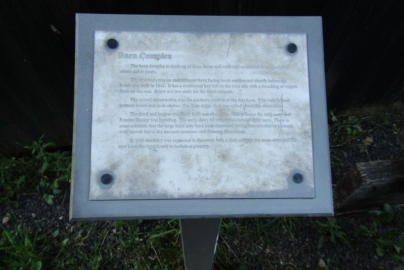 Barn Complex Marker image. Click for full size.