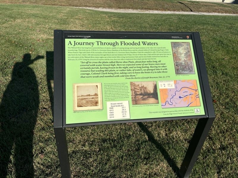 A Journey Through Flooded Waters Marker image. Click for full size.