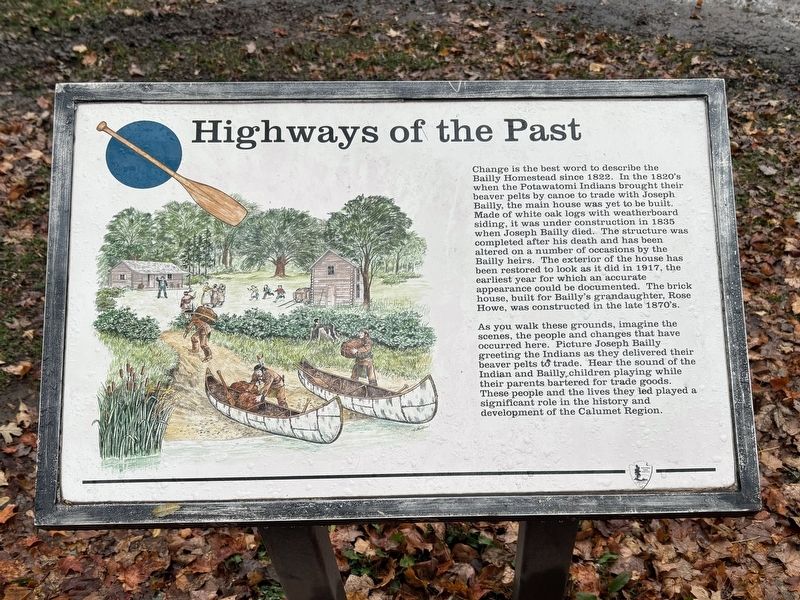 Highways of the Past Marker. Click for full size. Highways of the Past Marker image. Click for full size.