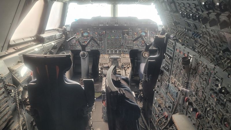 The cockpit of the Concorde. Click for full size. The cockpit of the Concorde image. Click for full size.