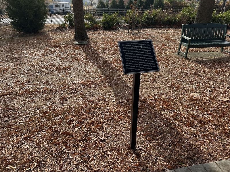 King Christian of Denmark, The Danish Church, and the Danish People Marker - wide view. Click for full size. King Christian of Denmark, The Danish Church, and the Danish People Marker - wide view image. Click for full size.