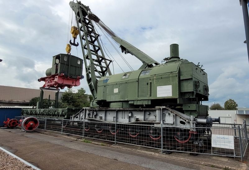Dampfkran / Steam Crane Marker. Click for full size. Dampfkran / Steam Crane Marker image. Click for full size.