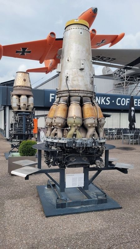 The de Havilland Ghost 48 engine and Marker. Click for full size. The de Havilland Ghost 48 engine and Marker image. Click for full size.