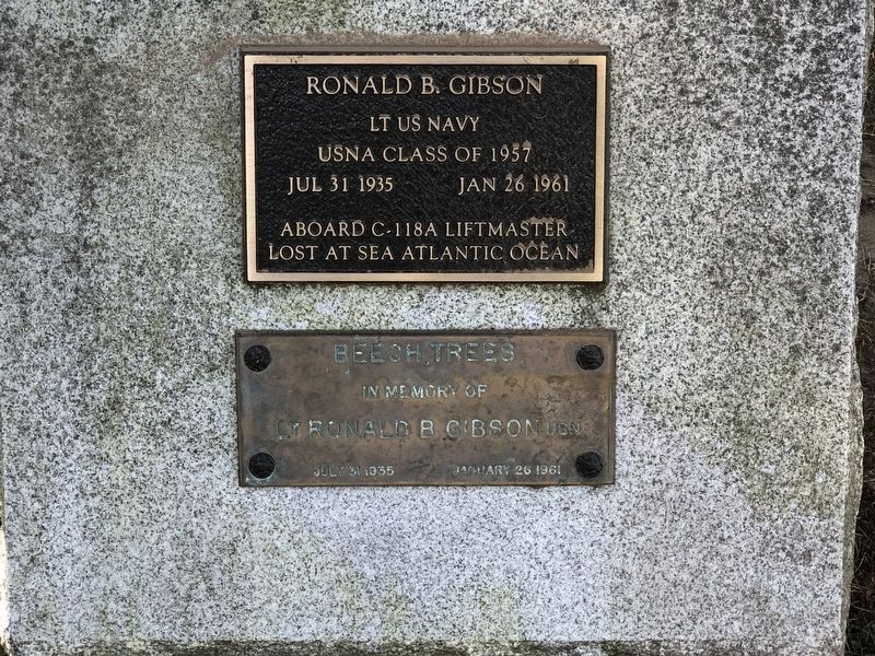 Ronald B. Gibson Marker image. Click for full size.