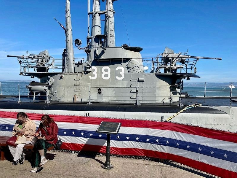 USS <i>Pampanito</i> Marker image. Click for full size.
