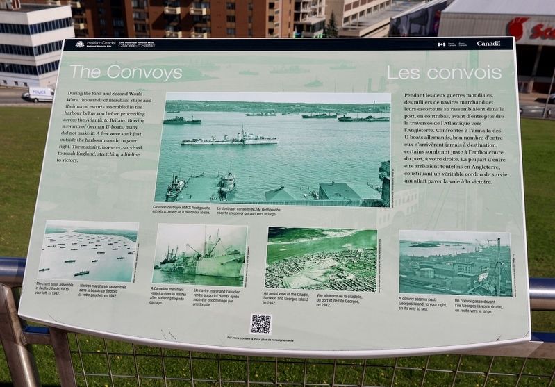 The Convoys / Les convois Marker image. Click for full size.