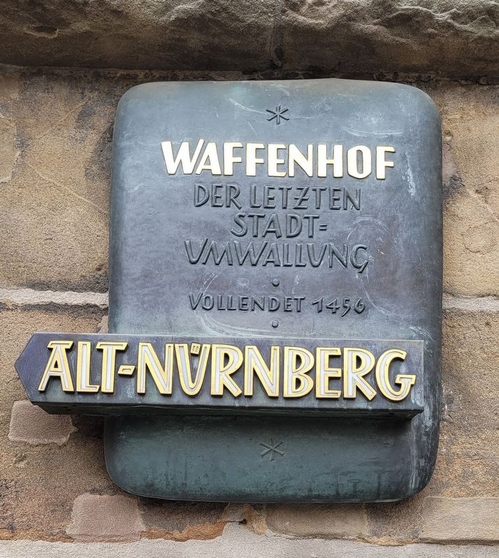 Alt-Nürnberg / Old Nuremberg Marker. Click for full size. Alt-Nürnberg / Old Nuremberg Marker image. Click for full size.